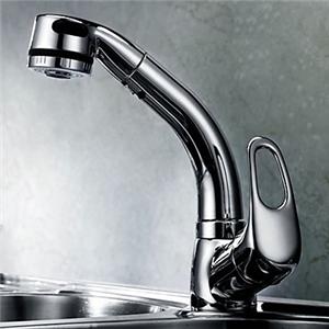 Contemporary Chrome Finish Centerset Kitchen Faucet Contemporary Chrome Finish Centerset Kitchen Faucet